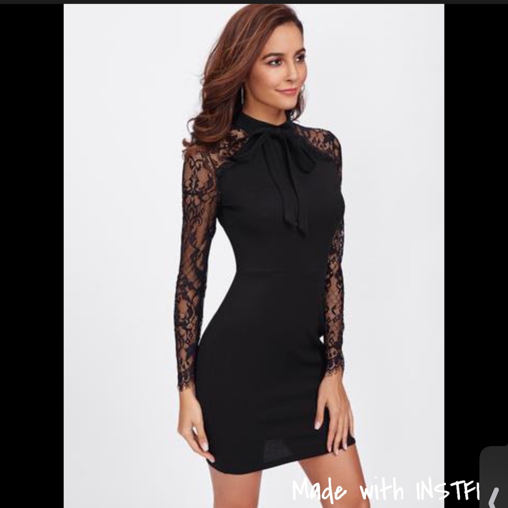 Shein Black cocktail dress Size XS